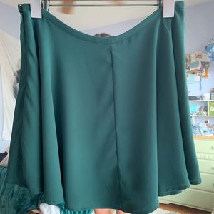 Forever 21 green short skirt
